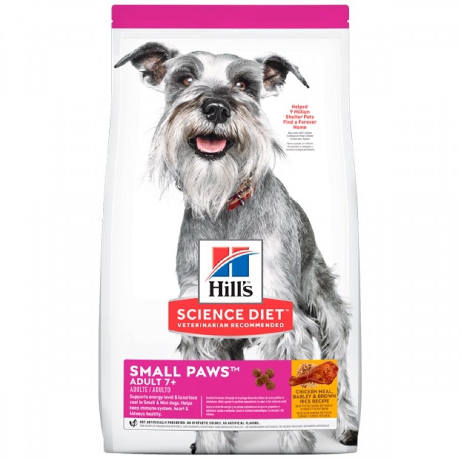 ALIMENTO HILLS SMALL PAWS 7+ 2,04 KG – The dog's club